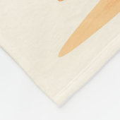 私は勇敢である – 子供たち肯定 フリースブランケット (角)