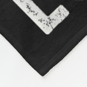 私は勇敢で強頭が切れるい親切な愛モチベーションTeac フリースブランケット (角)