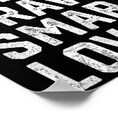 私は勇敢で強頭が切れるい親切な愛モチベーションTeac ポスター (角)