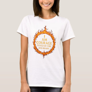 私は勇気 Tシャツ