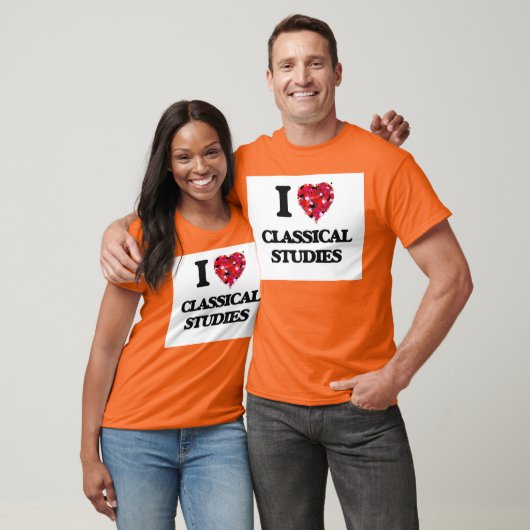 私は勉強を愛クラシカルする Tシャツ (ユニセックス)
