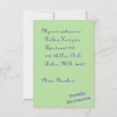 私は動きました 案内状 (裏面)