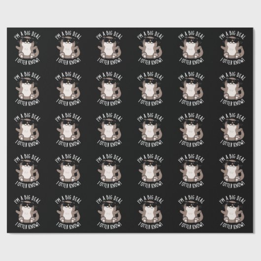 私は動物プンダークBGを知っている大きな取引である ラッピングペーパー (フラット)