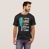 私は勝ってもピックボール学の両方で負けない Tシャツ (正面フル)