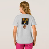 私は勝つために遊びます Tシャツ (裏面フル)