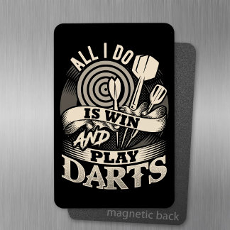 私は勝利とダーツ遊しかない – Dart Player マグネット