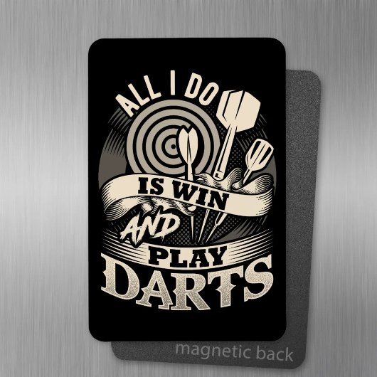 私は勝利とダーツ遊しかない – Dart Player マグネット