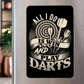 私は勝利とダーツ遊しかない – Dart Player マグネット