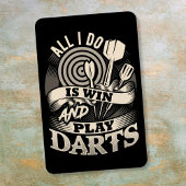 私は勝利とダーツ遊しかない – Dart Player マグネット