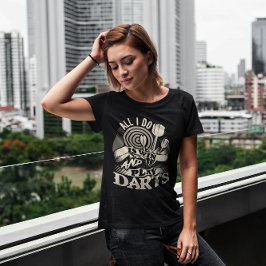 私は勝利とダーツ遊 – リーグチャンピオン Tシャツ