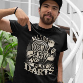 私は勝利とダーツ遊 – リーグチャンピオン Tシャツ