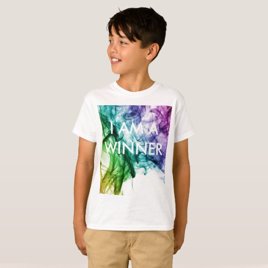 私は勝者です Tシャツ (正面フル)