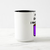 私は化学者、私必要としますコーヒーをです! マグカップ (中央)