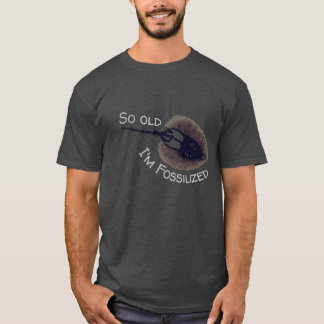私は化石を化石にしたスティングレイ化石だから Tシャツ
