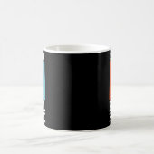 私は化石狩りの化石ロックハンターになりたい コーヒーマグカップ (中央)