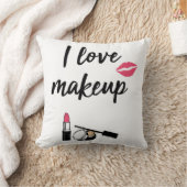 私は化粧を愛します クッション (ブランケット)