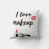 私は化粧を愛します クッション (裏面)