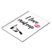 私は化粧を愛します ノートブック (左側)