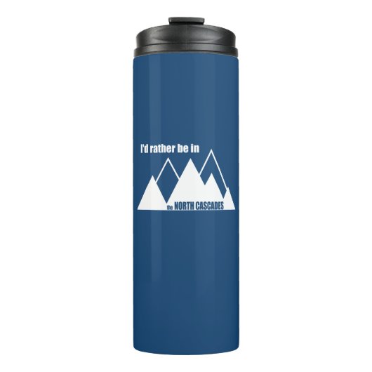 私は北のカスケード山にいるほうがいい タンブラー (正面)
