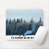 私は北のマウスパッドの上にむしろあります マウスパッド (マウス)