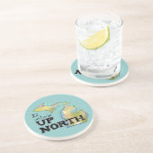 私は北ミシガンに行ったほうがいい コースター (側面)