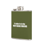 私は北メインの森の中にいるほうがいい フラスク (左)