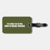私は北メインの森の中にいるほうがいい ラゲッジタグ (裏面横)