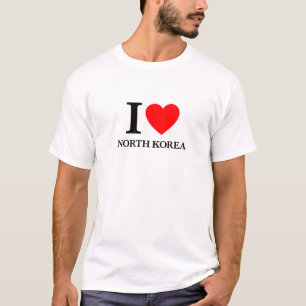 私は北朝鮮が大好き Tシャツ