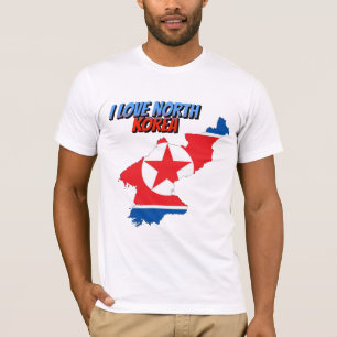 私は北朝鮮を愛している Tシャツ