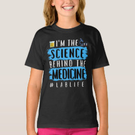 私は医学の背後にある科学#LABLIFE Tシャツ