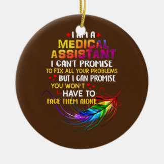 私は医療助手が大好き セラミックオーナメント