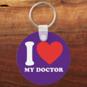 私は医者が大好き キーホルダー (正面)