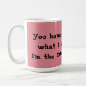 私は医者です コーヒーマグカップ (左)