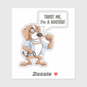 私は医者のステッカーである シール (シート)