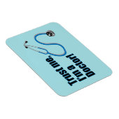 私は医者の引用文だおもしろい マグネット (右側)