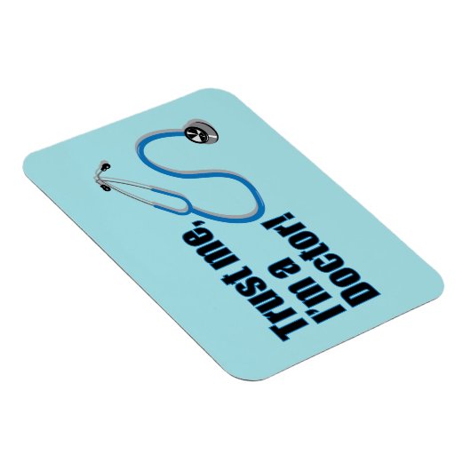 私は医者の引用文だおもしろい マグネット (右側)