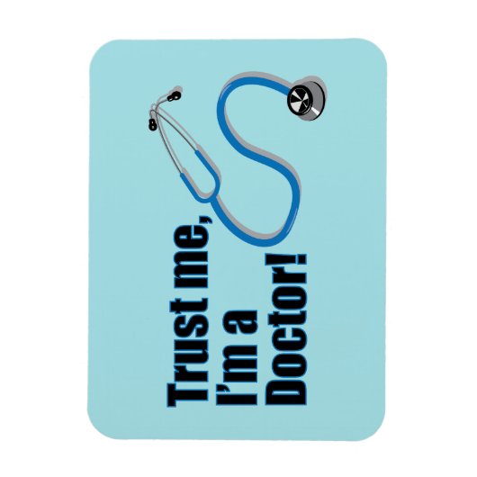 私は医者の引用文だおもしろい マグネット (縦)