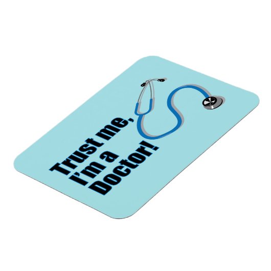 私は医者の引用文だおもしろい マグネット (左側)