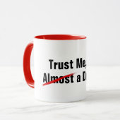 私は医者の薬のおもしろマグカップである マグカップ (正面左)