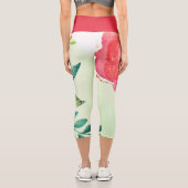 「私は十分だ」女性のキャプリスレギンス カプリレギンス (裏面)