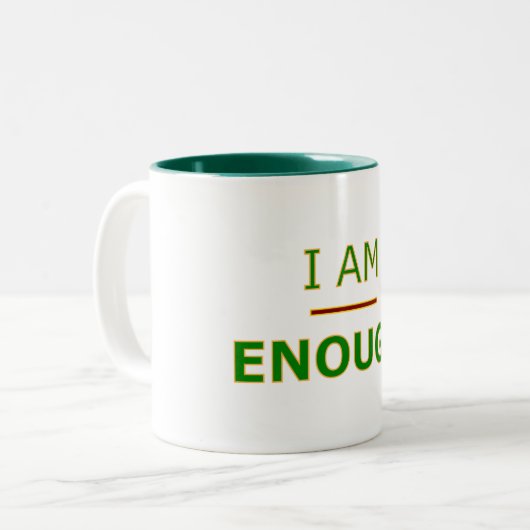 私は十分である – マグカップ (正面左)