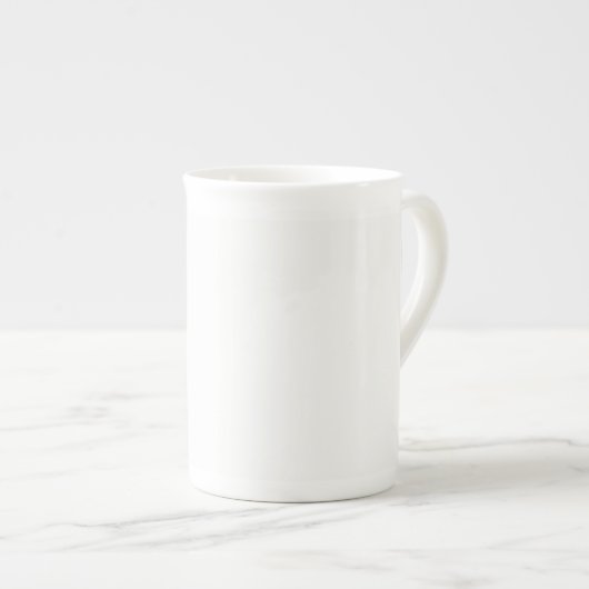 私は十分なマグです ボーンチャイナマグカップ (正面右)