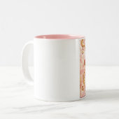 私は十分な断言のマグです ツートーンマグカップ (正面左)