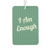 私は十分な新鮮なミントの空気のフレッシュナー肯定 カーエアーフレッシュナー (裏面)