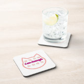 私は十分なtシャーt猫だ コースター (右側)