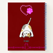 私は十分にかわいいキティ・バタフライ! ノートブック (裏面)