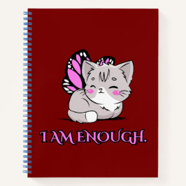 私は十分にかわいいキティ・バタフライ! ノートブック