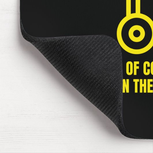 私は午前中に牛のウンチの匂いが大好き マウスパッド (コーナー)