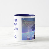 私は午前中ジェット燃料の臭いを愛します! マグカップ (中央)