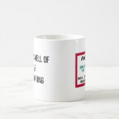 私は午前中AVGASの臭いを愛します! コーヒーマグカップ (中央)